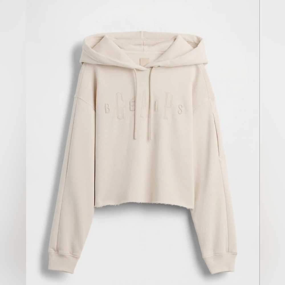 Gap × BÉIS Oversized Crop Hoodie - Medium